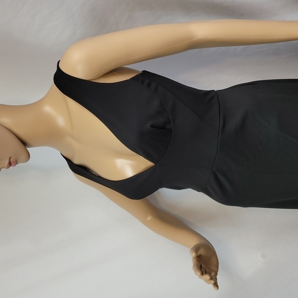 ABS Collection Plunging Neckline Jersey Shape Evening Gown - Picture 12 of 17